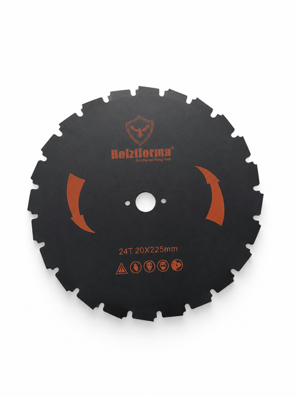 Freischneider Messer 24 Zahn 225mm  20mmpassend für Stihl